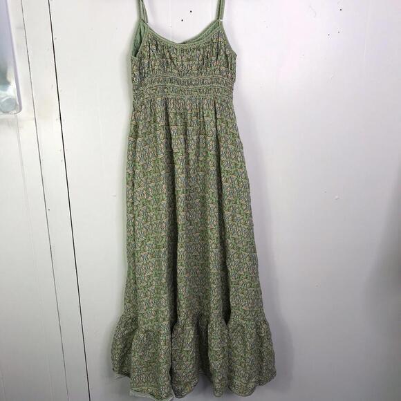 Max Studio Dress Womens Small Babydoll Empire Waist Cottagecore Floral Midi - Picture 2 of 7